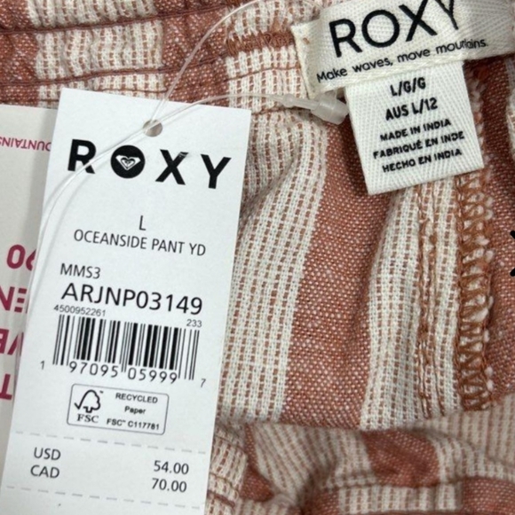 NWT Roxy Oceanside Pant - Picture 3 of 6